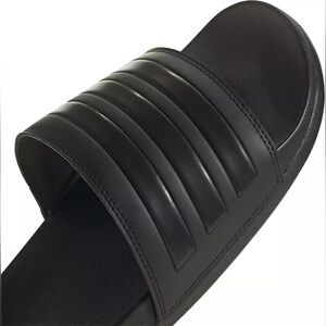 Men's Size 12 Black Slides. Comfortable Everyday Slip-Ons